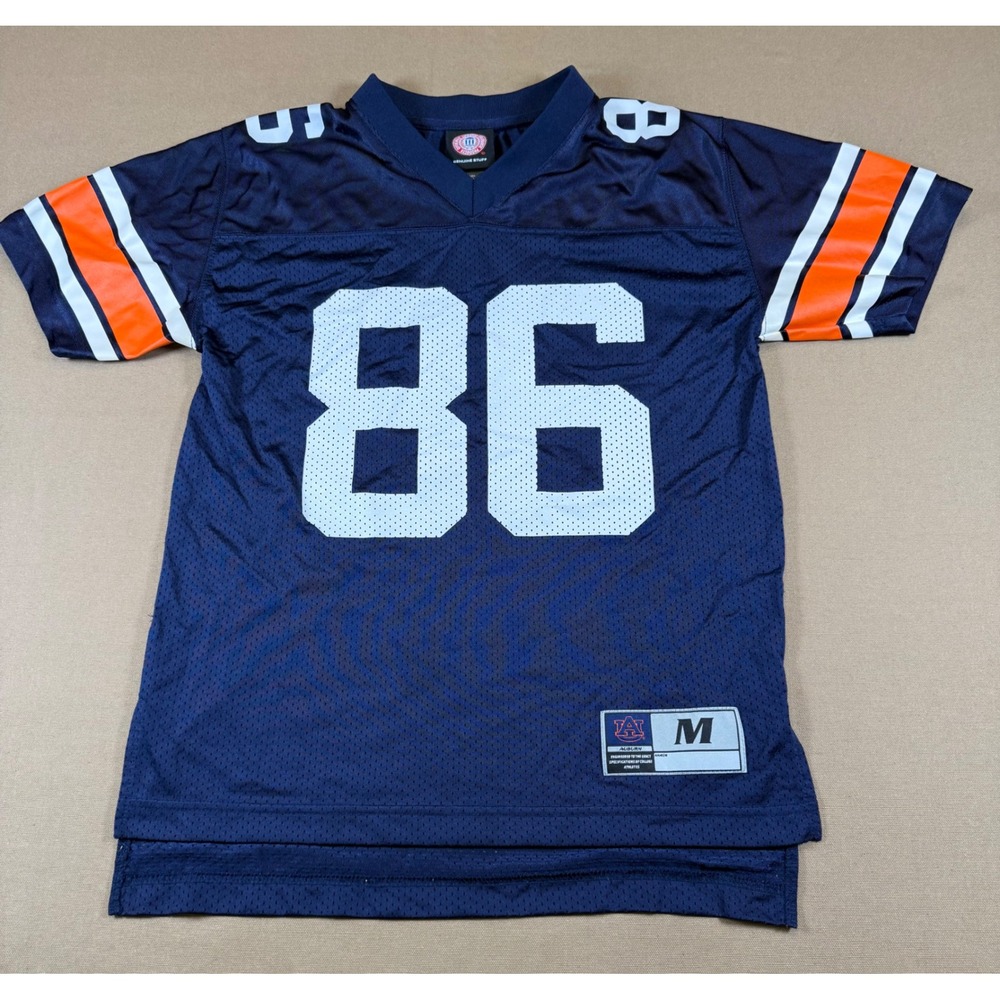 Auburn Tigers 86 Football Jersey NCAA Genuine Stuff‎ Kids Size M Medium